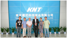 德國沙爾特寶公司領(lǐng)導蒞臨康尼參觀指導